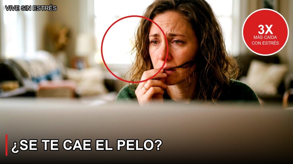 ¿Se te cae el pelo? - Vive Sin Estrés