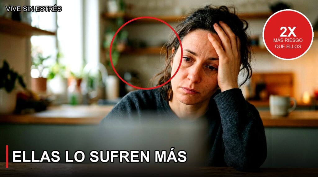 Ellas lo sufren más - Vive Sin Estrés